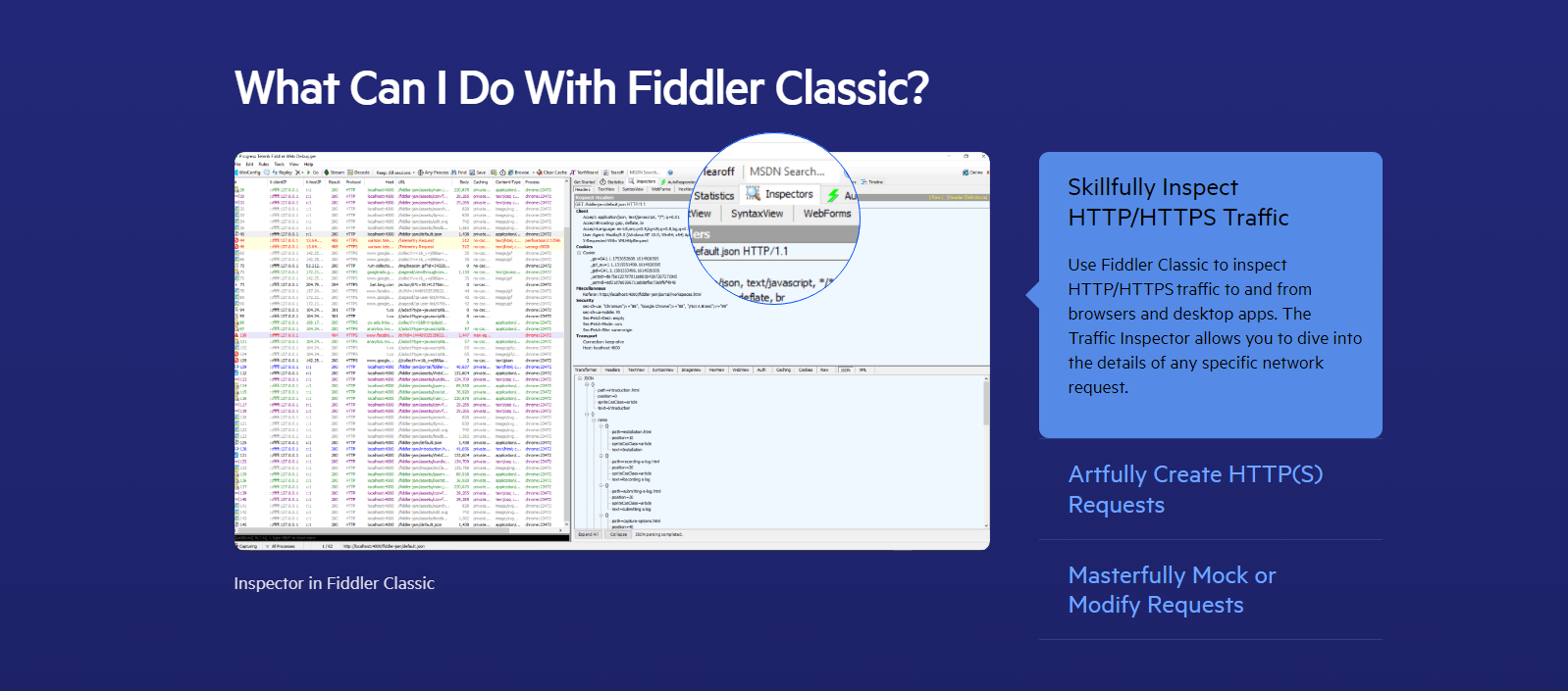 Fiddler Classic - OneTools